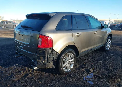 2012 Ford Edge Sel from USA, damaged, VIN 2FMDK4JC9CBA76567